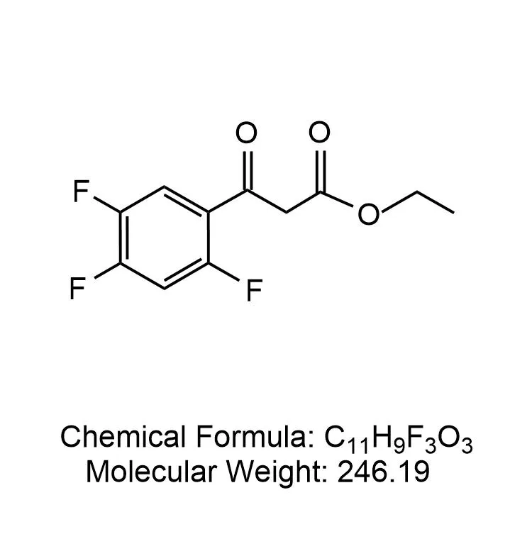 Etil 2,4,5-Trifluor-benzoflacet CAS-SZÁM.98349-24-7